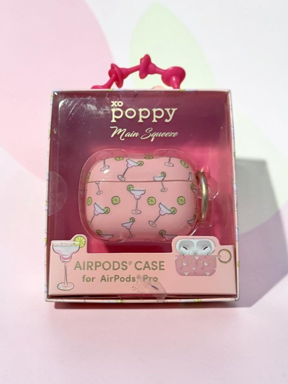 XO POPPY Margarita Cocktails AirPod Pro Case NEW NWT